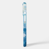 Blue Circles & Trees Case-Mate iPhone Case Case-Mate iPhoneケース (裏面 / 左)