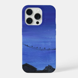 Blue Cityscape Phone Case iPhone 15 Proケース
