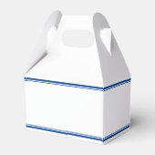 Blue Class of 2026 Custom Graduation Party フェイバーボックス (裏面サイド)