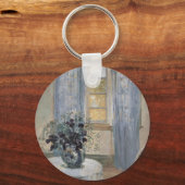 Blue Clematis in the Artist's Studio, Anna Ancher キーホルダー (正面)