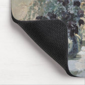 Blue Clematis in the Artist's Studio, Anna Ancher マウスパッド (コーナー)