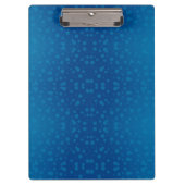Blue clipboard with a metallic clip クリップボード (正面)