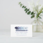 Blue Clothing Storeプリントオンデマンドシャツ 名刺 (スタンド正面)