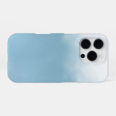 Blue Cloud Aesthetic Phone Case iPhoneケース (裏面横)