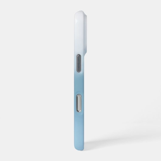 Blue Cloud Aesthetic Phone Case iPhoneケース (右側面)