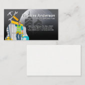 Blue Collar Worker | Construction Tools 名刺 (正面/裏面)