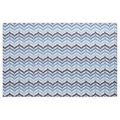 Blue Colors Chevron Pattern ファブリック (ヤード)