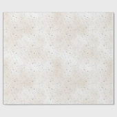 Blue Confetti Christmas ラッピングペーパー (フラット)