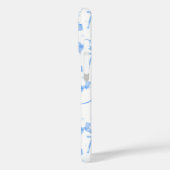 Blue Coquette Bow Custom Name  Case-Mate iPhoneケース (裏面 / 左)