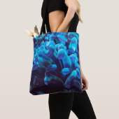 Blue coral トートバッグ (クローズアップ)