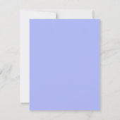 Blue Cornflower Bachelors Button Note Card Set ノートカード (裏面)