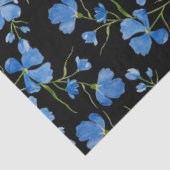 Blue Cosmos Flowers 薄葉紙 (詳細)