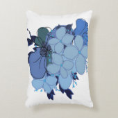 Blue Couch Pillow アクセントクッション (正面(垂直))