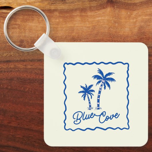 Blue Cove キーホルダー (正面)