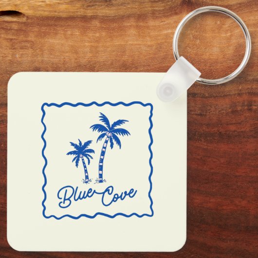 Blue Cove キーホルダー (裏面)