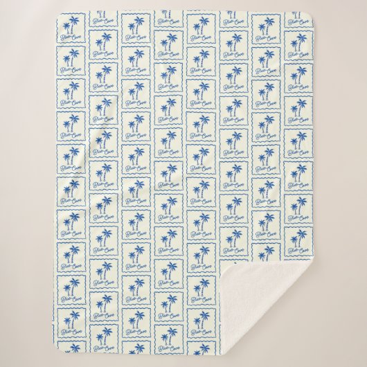 Blue Cove シェルパブランケット (正面)