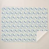 Blue Cove シェルパブランケット (正面(横))