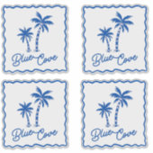 Blue Cove シール (正面)