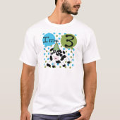 Blue Cow 3rd誕生日Tシャツとギフト Tシャツ (正面)