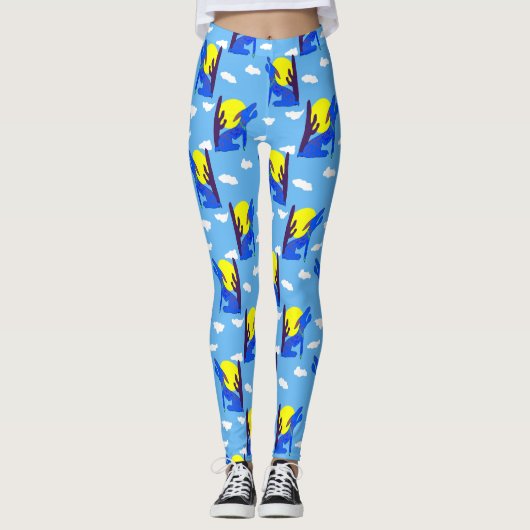 Blue Coyote Leggings レギンス (正面)