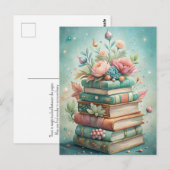 Blue Crab Coastal Beach Ocean Life Painting  ポストカード (正面/裏面)