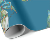 Blue Crab pattern ラッピングペーパー (ロールコーナー)