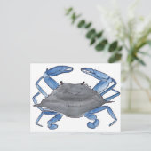 Blue Crab Postcard ポストカード (スタンド正面)