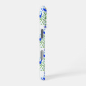 Blue Crocus iPhoneケース (右側面)