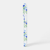 Blue Crocus iPhoneケース (左側面)