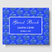 Blue Crocuses Wedding ゲストブック (正面)