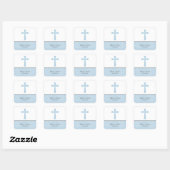 Blue Crossスタンプ スクエアシール (シート)