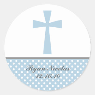 Blue Crossスタンプ ラウンドシール