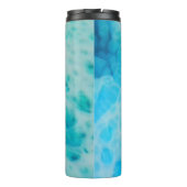 Blue Crush - Abstract Coastal Artwork  タンブラー (裏面)