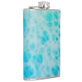 Blue Crush - Abstract Coastal Artwork  フラスク (右)
