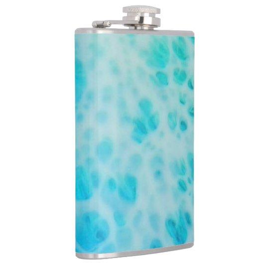 Blue Crush - Abstract Coastal Artwork  フラスク (右)