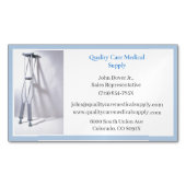 Blue Crutesシニア機器気に医学 マグネット名刺 (正面)