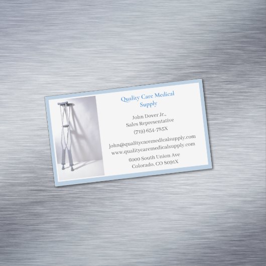 Blue Crutesシニア機器気に医学 マグネット名刺 (インサイチュ)