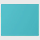 blue curacao couleur tendance  ラッピングペーパー (フラット)