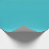 blue curacao couleur tendance  ラッピングペーパー (角)
