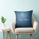 Blue Custom Name Home Decoration Cozy クッション (椅子)