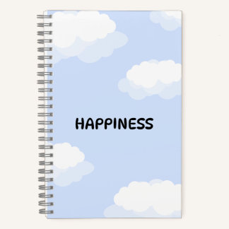 Blue cute notebook  ノートブック