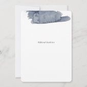 Blue D20テーブルトップRPGファンタジーサイコロ結婚ズのInvitat 招待状 (裏面)