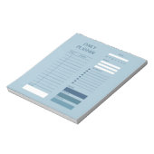 Blue DailyプランナーTo Doリストスタイリッシュ ノートパッド (回転)