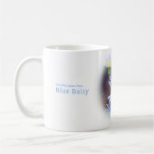 Blue Daisy コーヒーマグカップ (左)