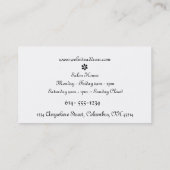 Blue Dandelionロイヤリティカード/頻繁な購入者 ロイヤリティカード (裏面)