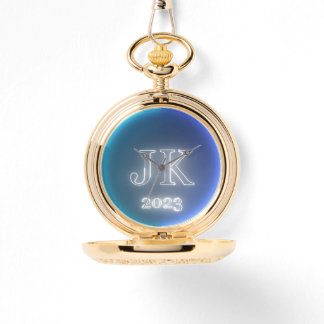Blue Dark Blue Pocket Watch 腕時計