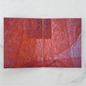 Blue dark texture Folded Greeting Card,Calm color カード (内部)