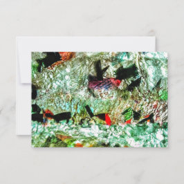 Blue darkness abstract invitation,Abstract blue In 招待状