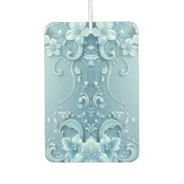Blue Decorative Floral Air Freshener カーエアーフレッシュナー