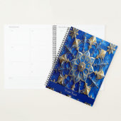 Blue Decorative Holiday Planner プランナー手帳 (ディスプレー)